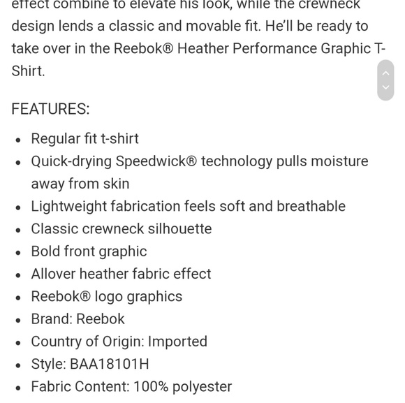 Reebok Tee - Picture 4 of 5